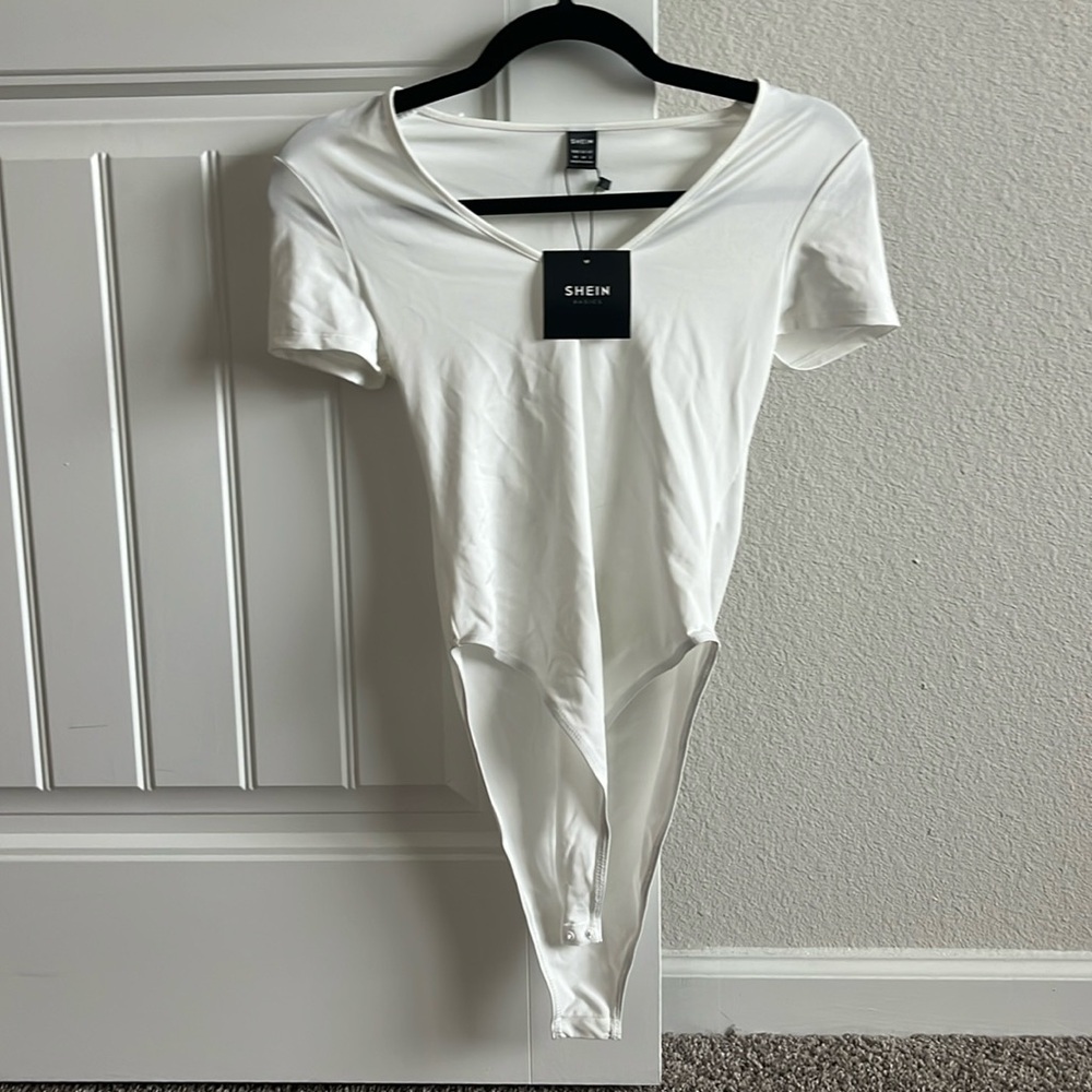 SHEIN White Bodysuit